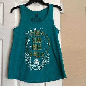 Disney Pirates of the Caribbean teal tank